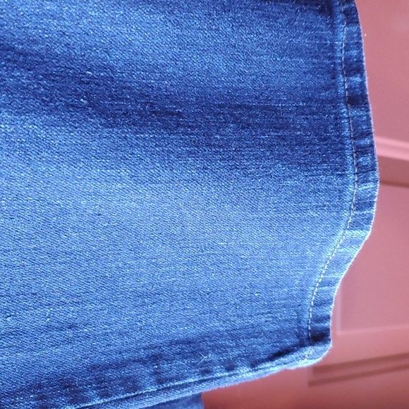 Gloria Vanderbilt AMANDA Dark Blue Straight Jeans SIZE 16 - Picture 6 of 10